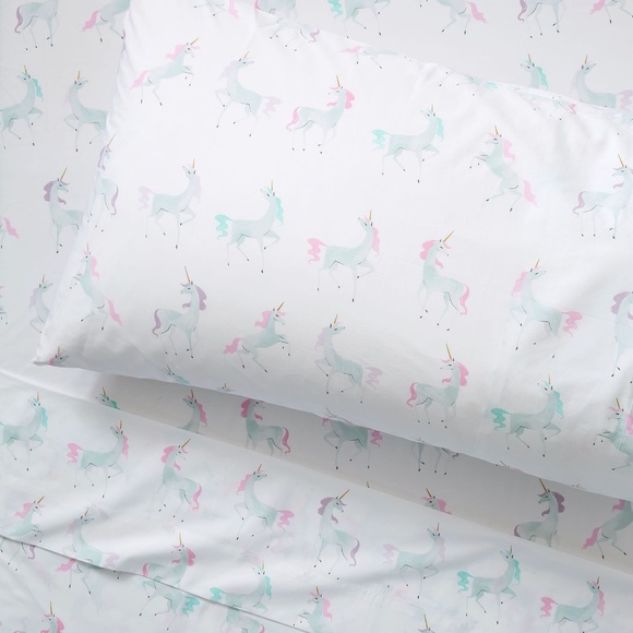 Mystical Unicorn Organic Pillowcase - PBK - Picture 1 of 4